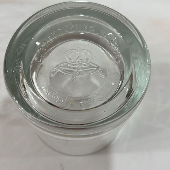 Crown Royal Rocks Glasses 8 Ounces 3 In Round 3 3/4 Inches Tall Stamped Bottom - Picture 11 of 11